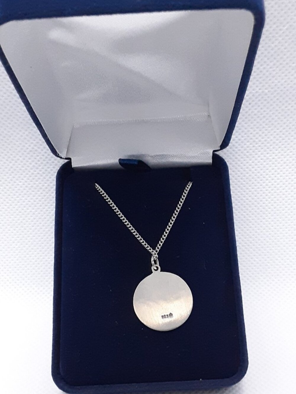 NEW 925 sterling silver unisex St. Christopher Pendant - Picture 3 of 9
